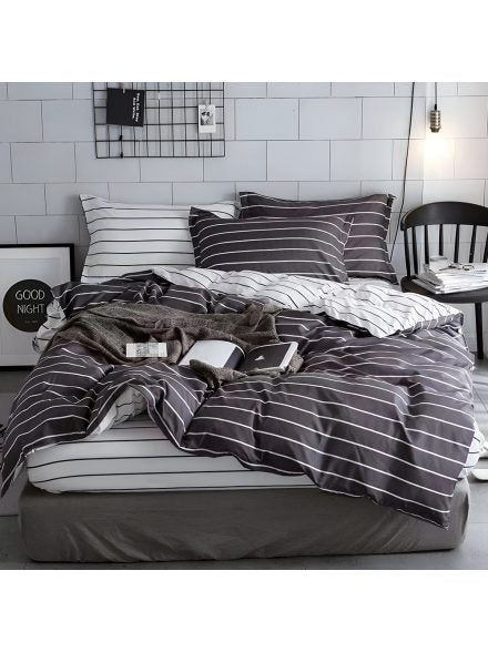 Спален комплект с ластик от 4 части