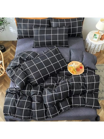 Спален комплект с ластик от 4 части